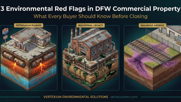3 Environmental Red Flags Hiding in DFW Commercial Property