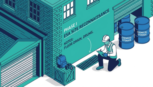 What Actually Happens During a Phase I ESA Site Reconnaissance