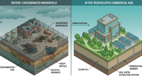 Brownfield Redevelopment in DFW: Turning Environmental Liability into Investment Opportunity