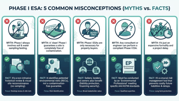 5 Misconceptions About Phase I ESAs That Could Cost You