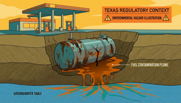Underground Storage Tanks in Texas: The Most Common Source of Commercial Property Contamination